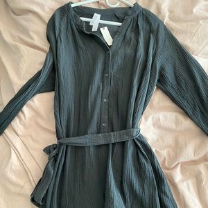 Amadi Anthropologie button down dress. New with tags.